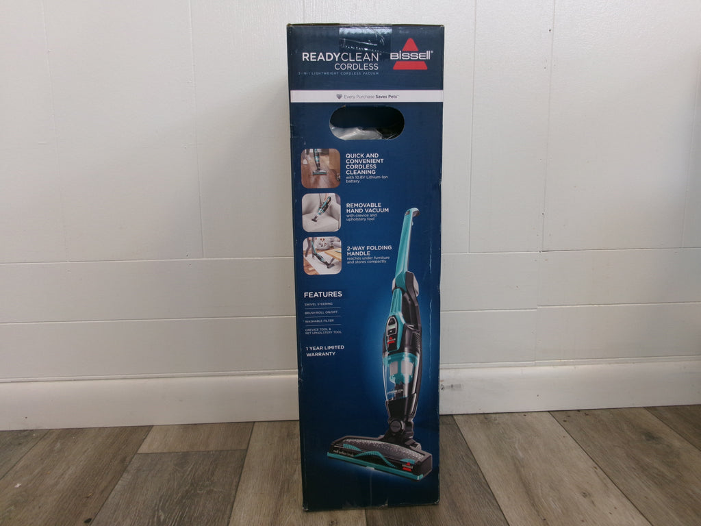 Bissell Vacuum Ready Clean Cordless Removable Hand Vac 2 Way Folding Handle