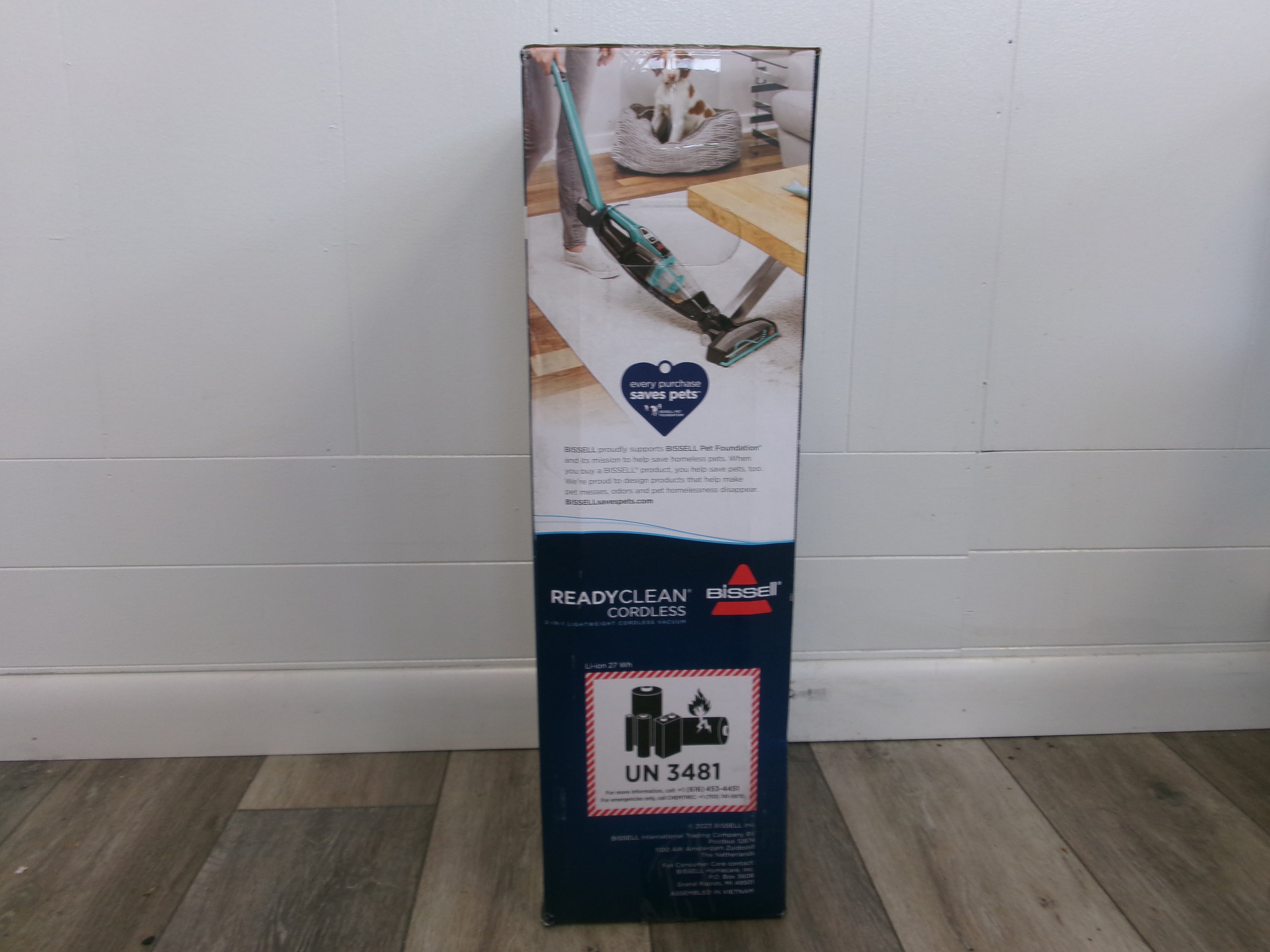 Bissell Vacuum Ready Clean Cordless Removable Hand Vac 2 Way Folding Handle