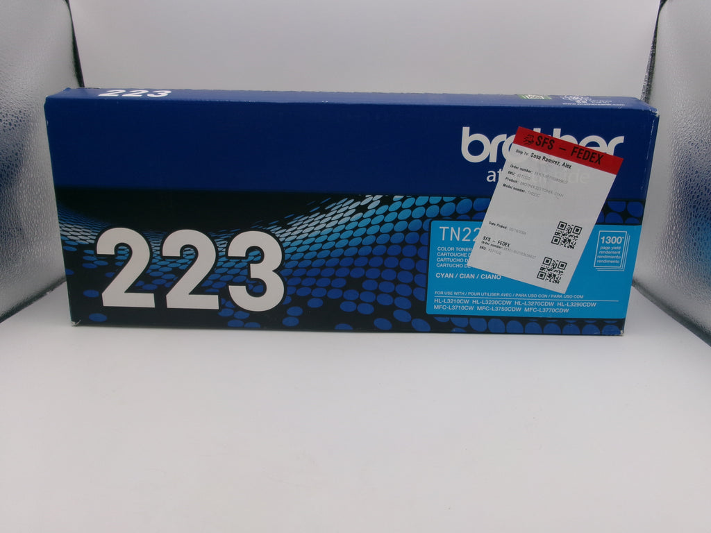 Brother TN223C Standard Cyan Toner Cartridge