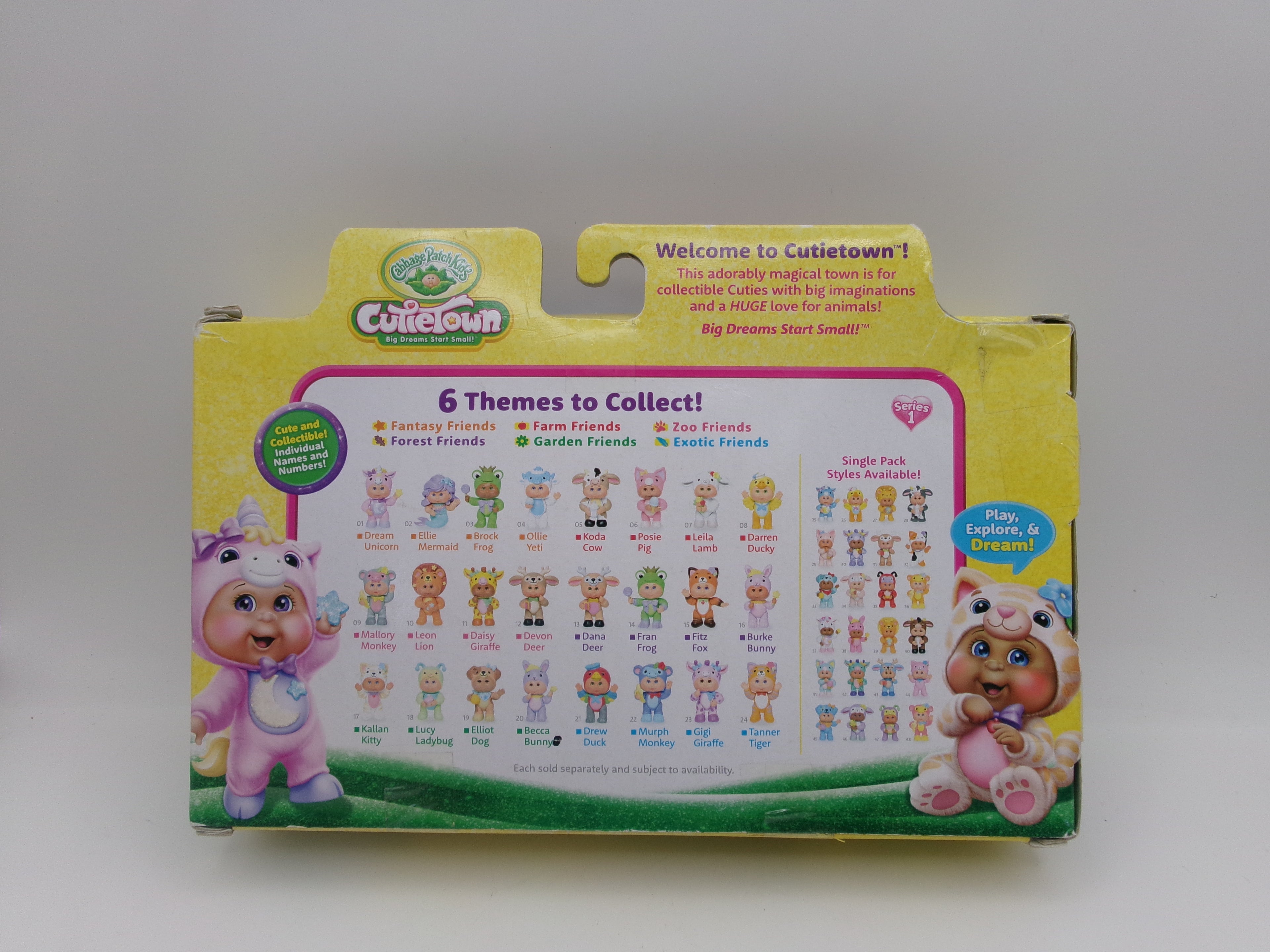 Cabbage Patch Kids Cutietown Farm Friends 4 Figure Pack