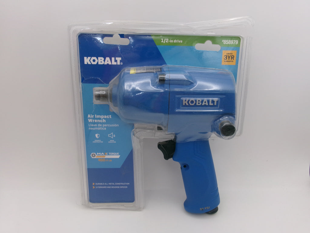 Kobalt 1/2 Air Impact Wrench 400LB Torque SGY-AIR227
