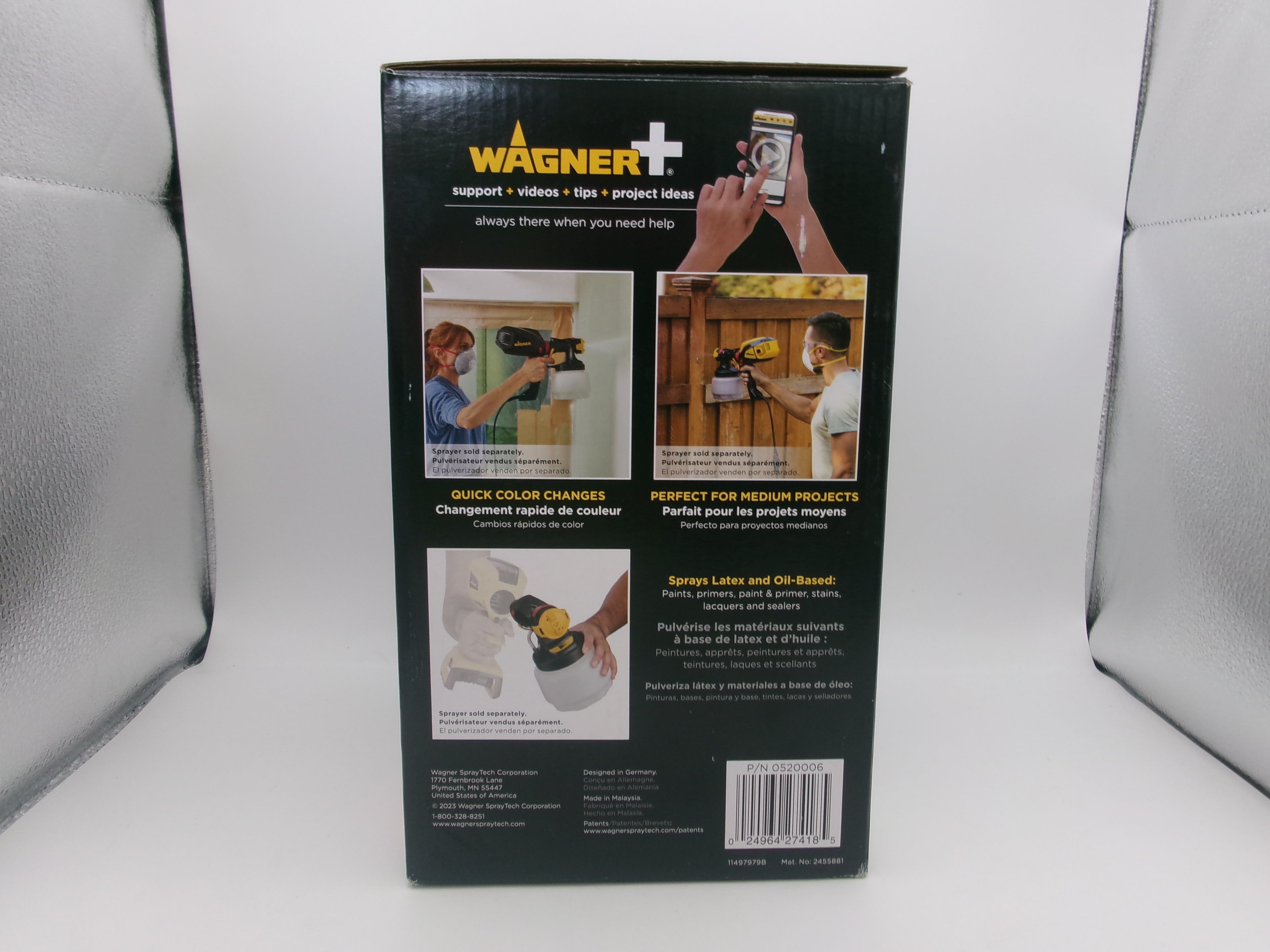 Wagner 0520006 ISpray Paint Sprayer Nozzle Attachment