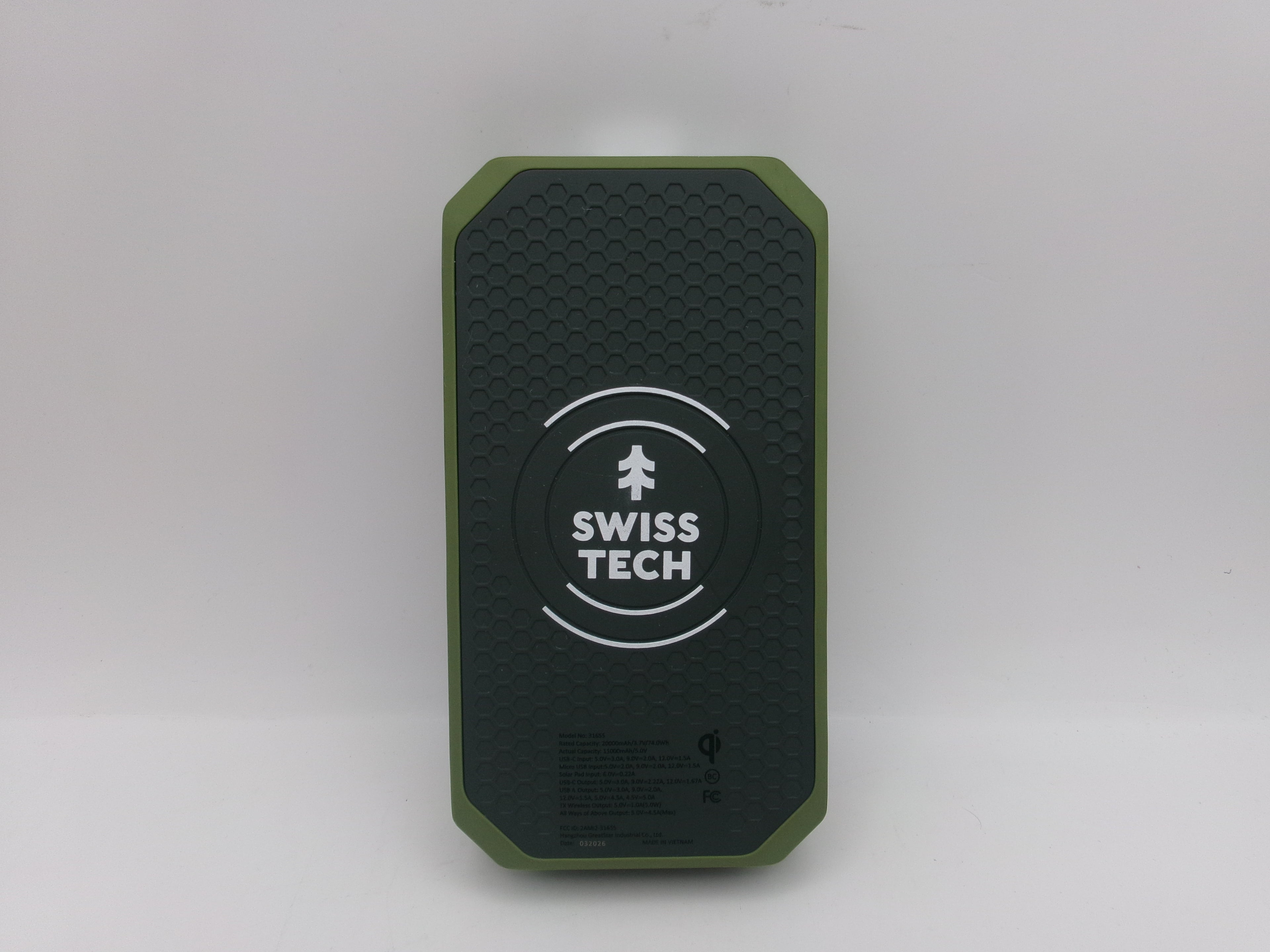 Swiss Tech Leistung Multi-Charging Power Bank 31655
