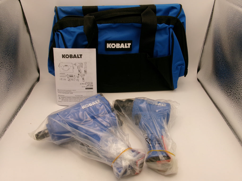 Kobalt Multipurpose 31Pc Air Tool Kit With Bag