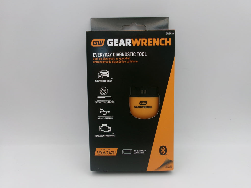 Gearwrench Everyday Diagnostic Tool OBDII Bluetooth Scanner GWSCAN