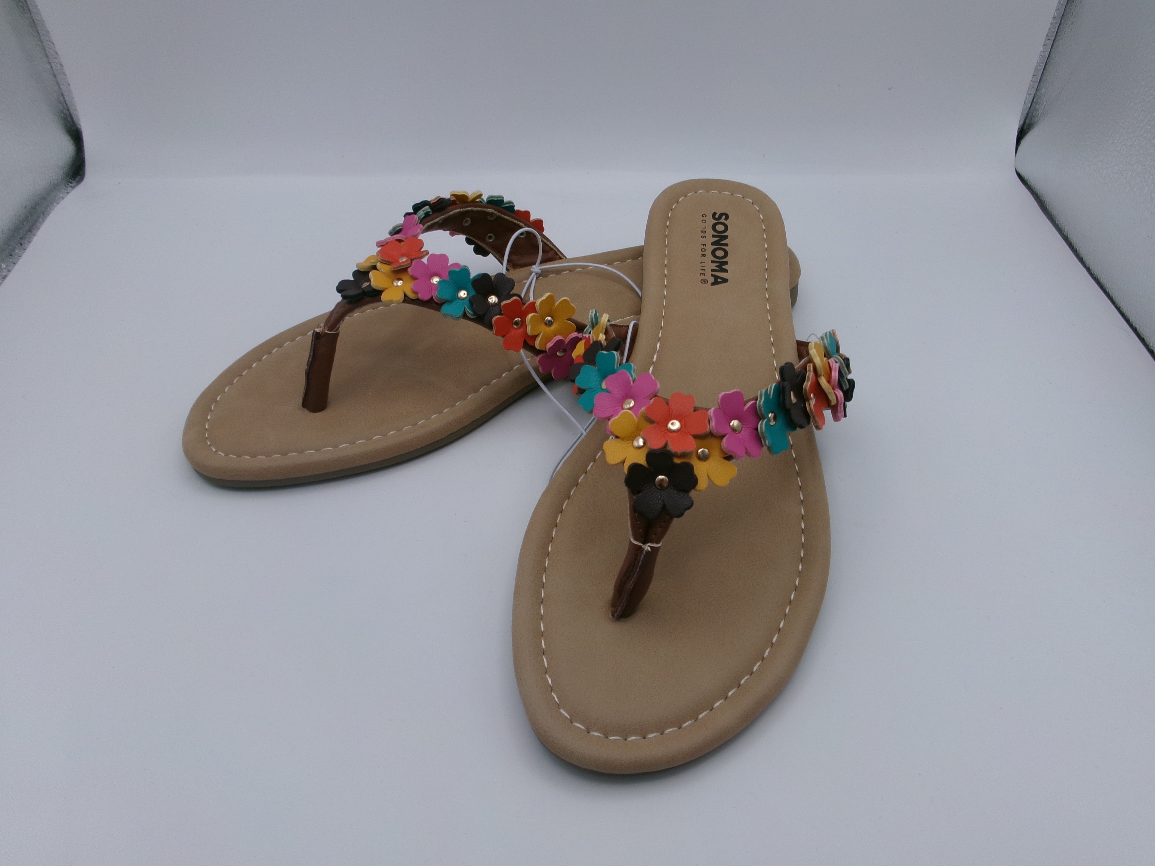 Sonoma Goods For Life® Floral Women's Thong Sandals