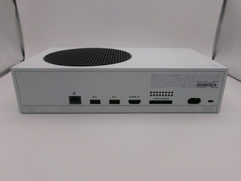 Microsoft Xbox Series S White Console One Controller