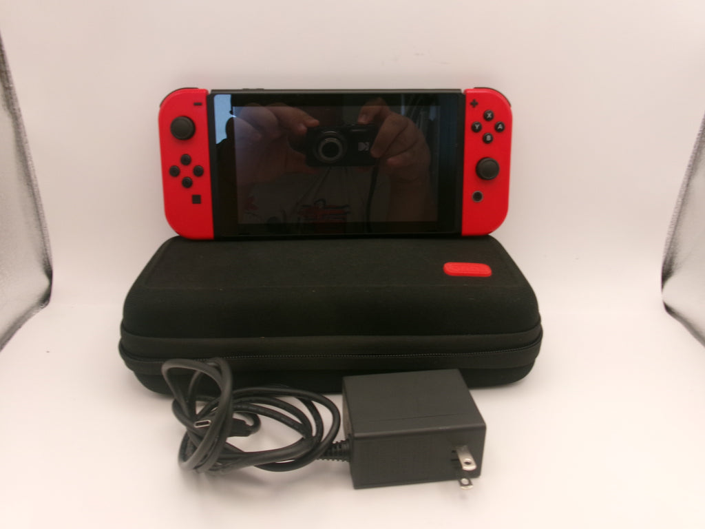 Nintendo Switch - OLED Model: Mario Red Edition With Case and Charger