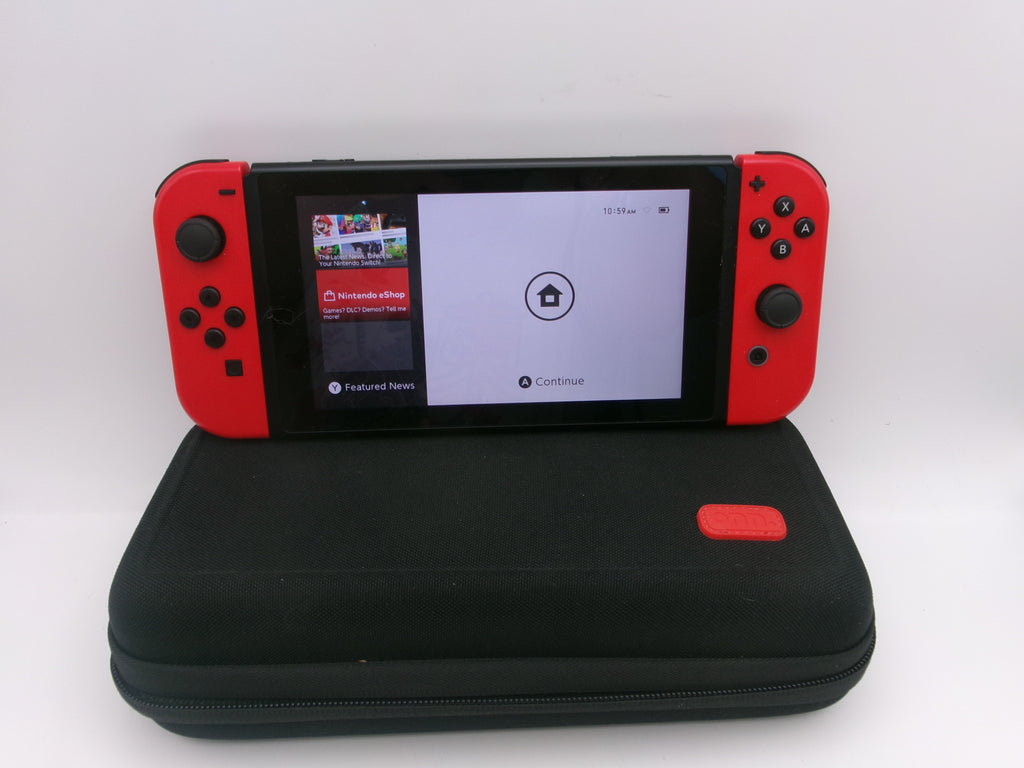 Nintendo Switch - OLED Model: Mario Red Edition With Case and Charger