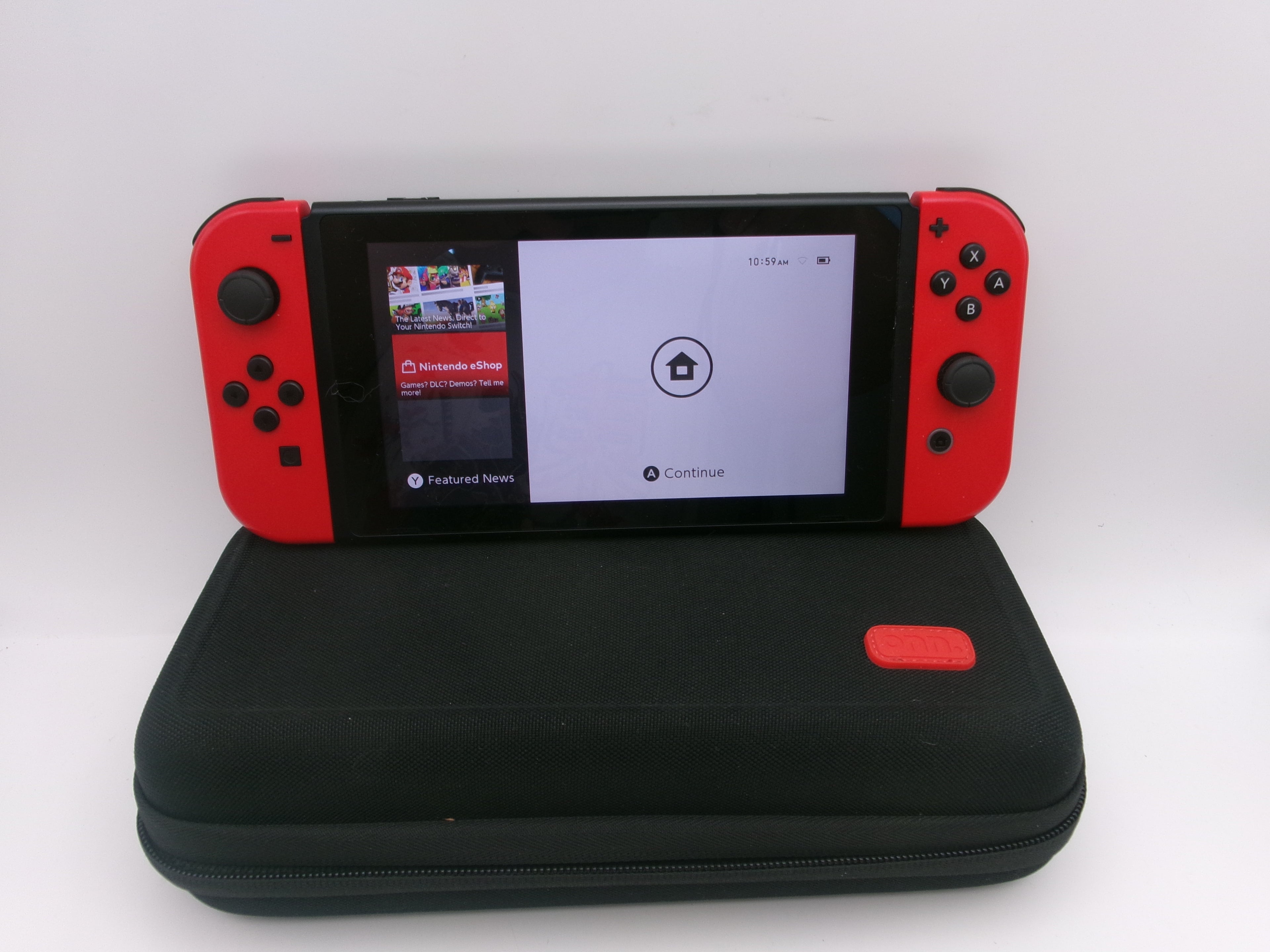 Nintendo Switch - OLED Model: Mario Red Edition With Case and Charger