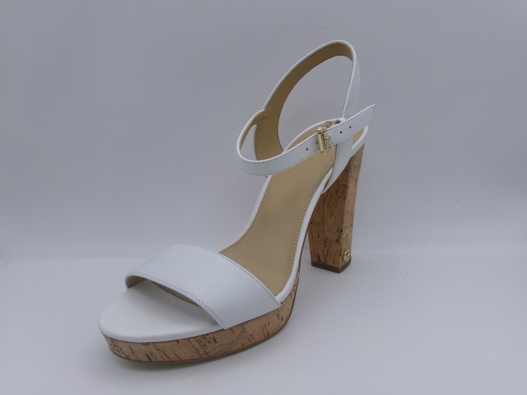 Michael Kors Minnie Platform Optic White 7 M