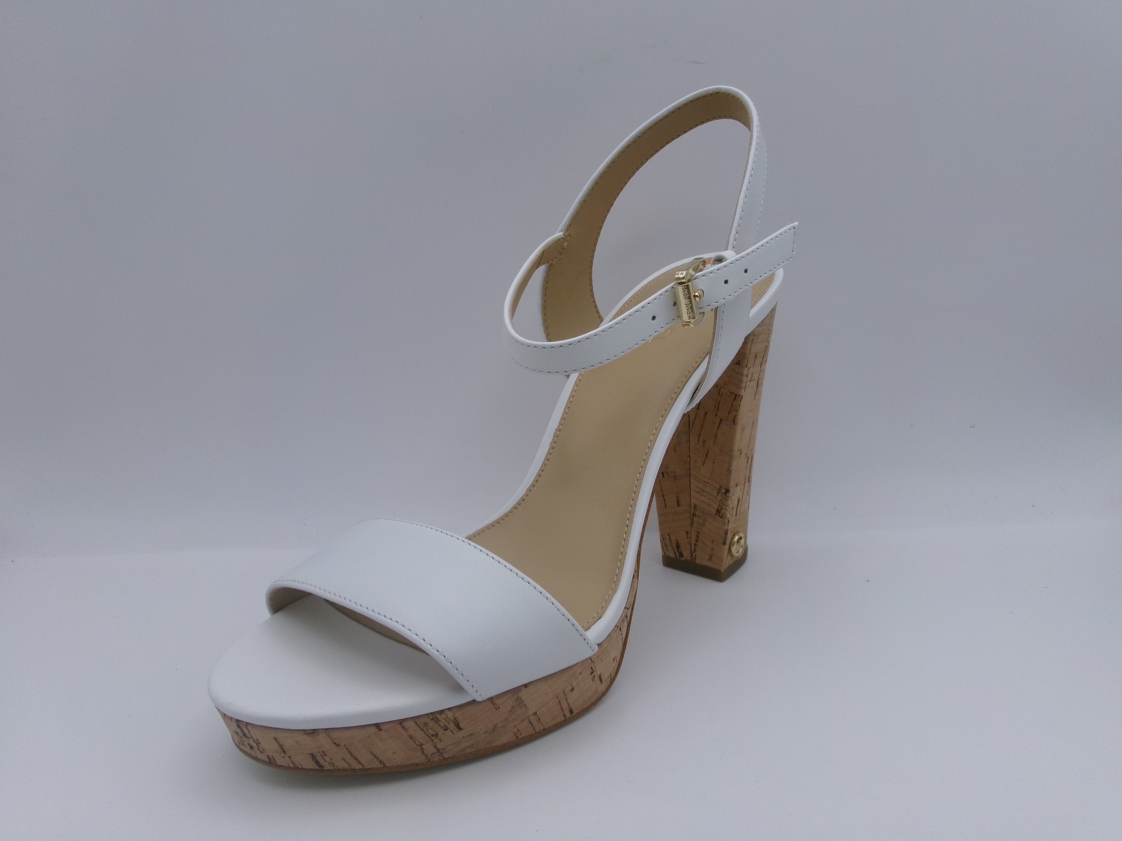 Michael Kors Minnie Platform Optic White 7 M