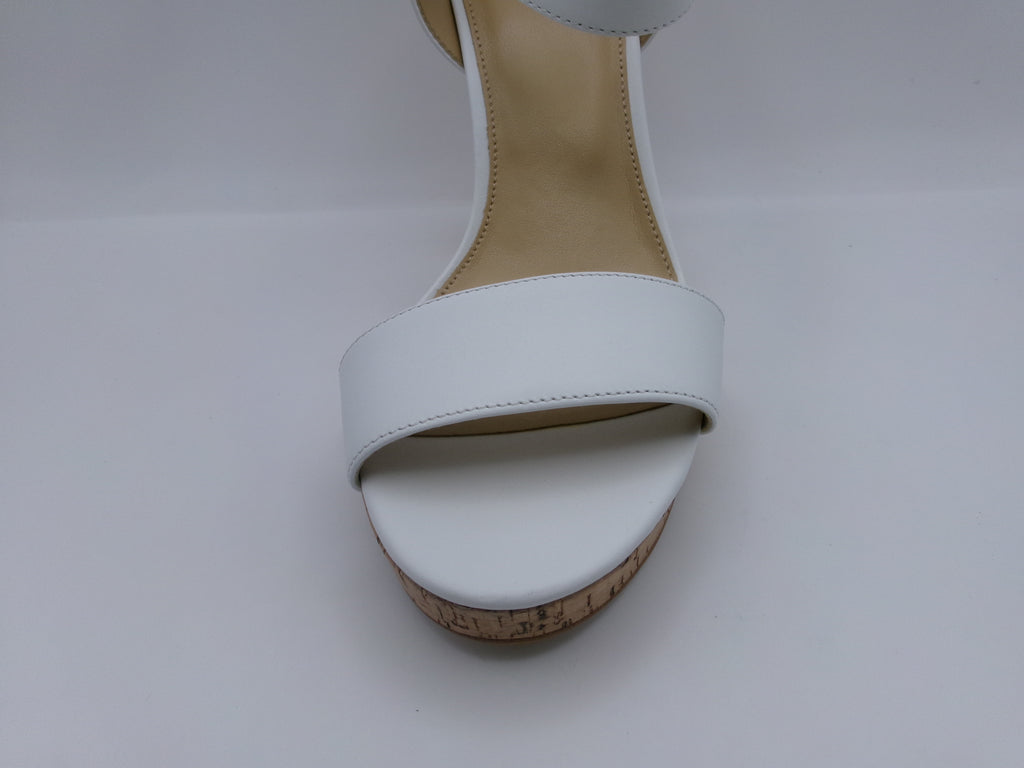 Michael Kors Minnie Platform Optic White 7 M