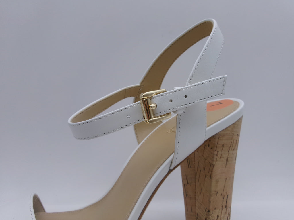 Michael Kors Minnie Platform Optic White 7 M