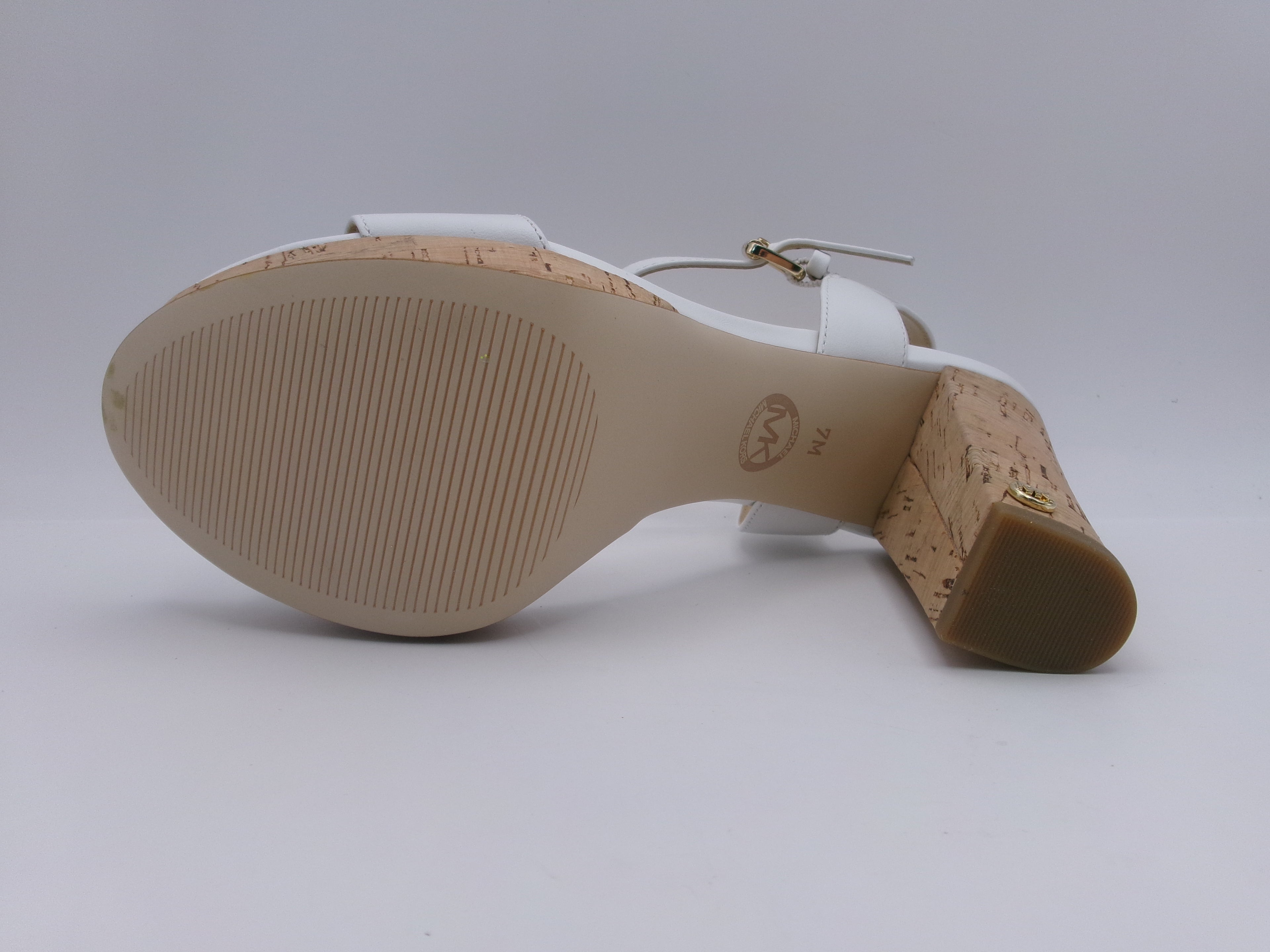 Michael Kors Minnie Platform Optic White 7 M
