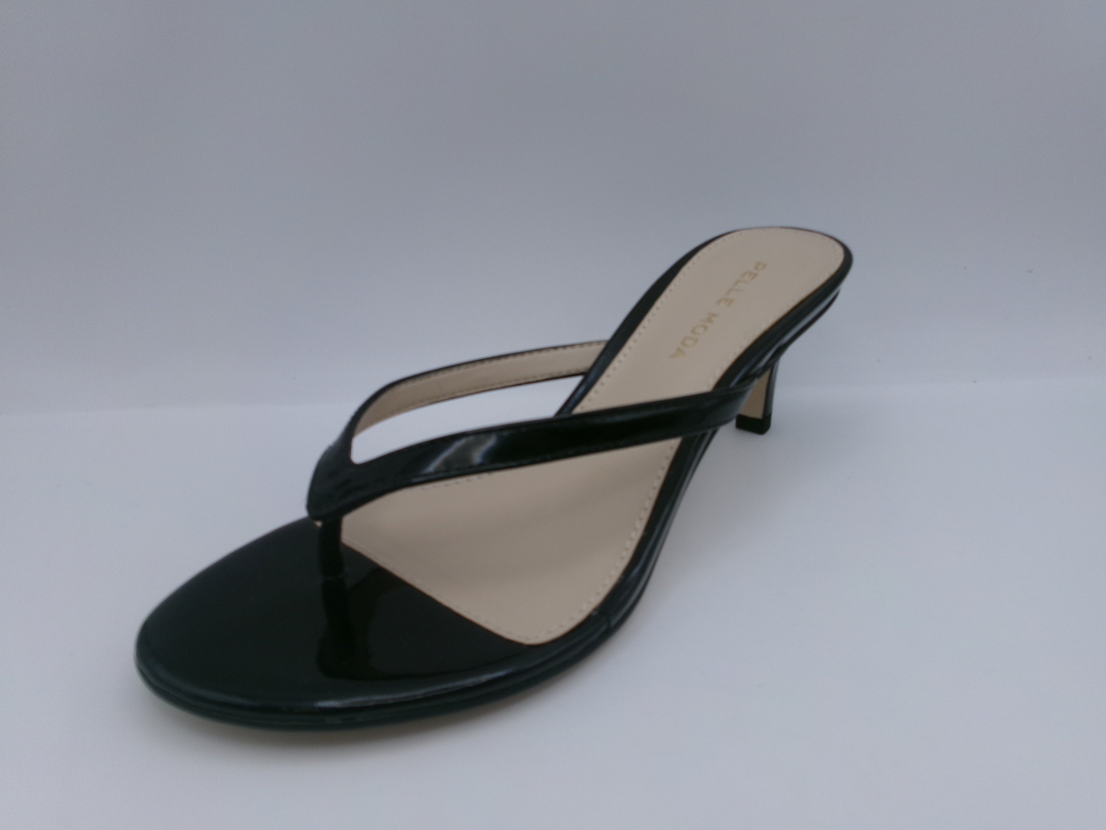 Pelle Moda Effi 4 Black Patent 6 M