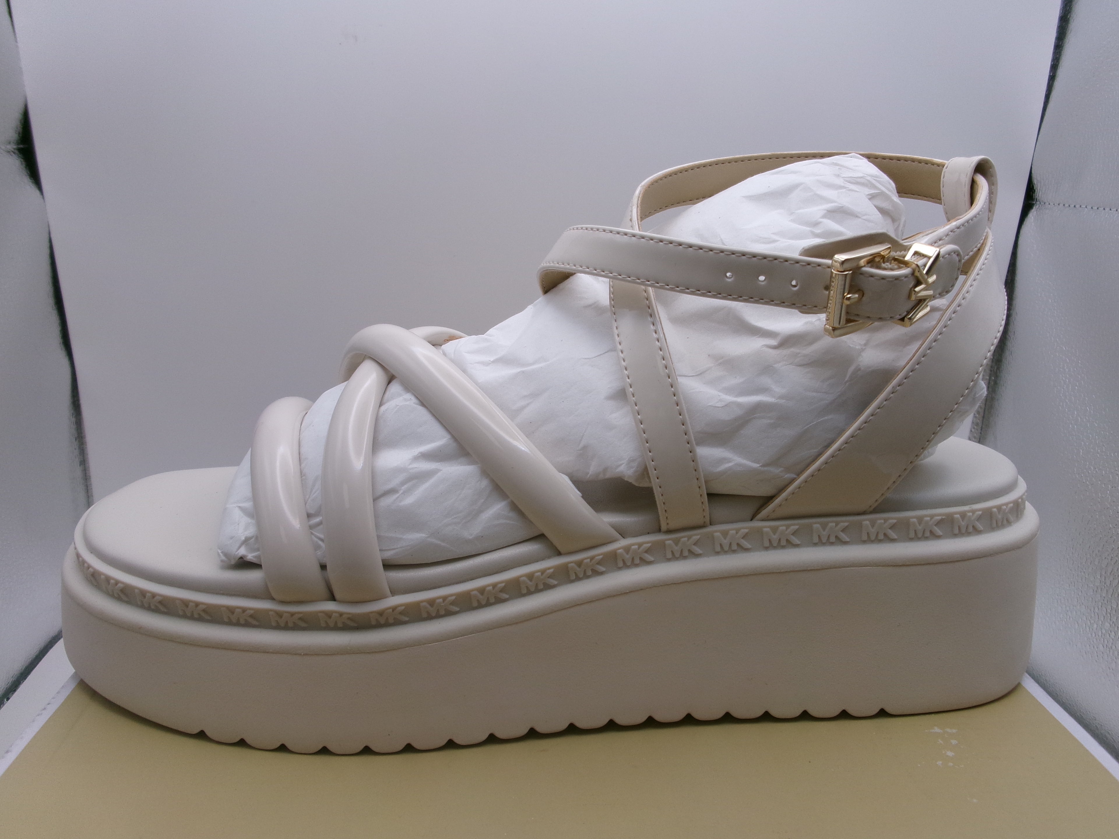 Michael Kors ISSI Flatform Light Cream