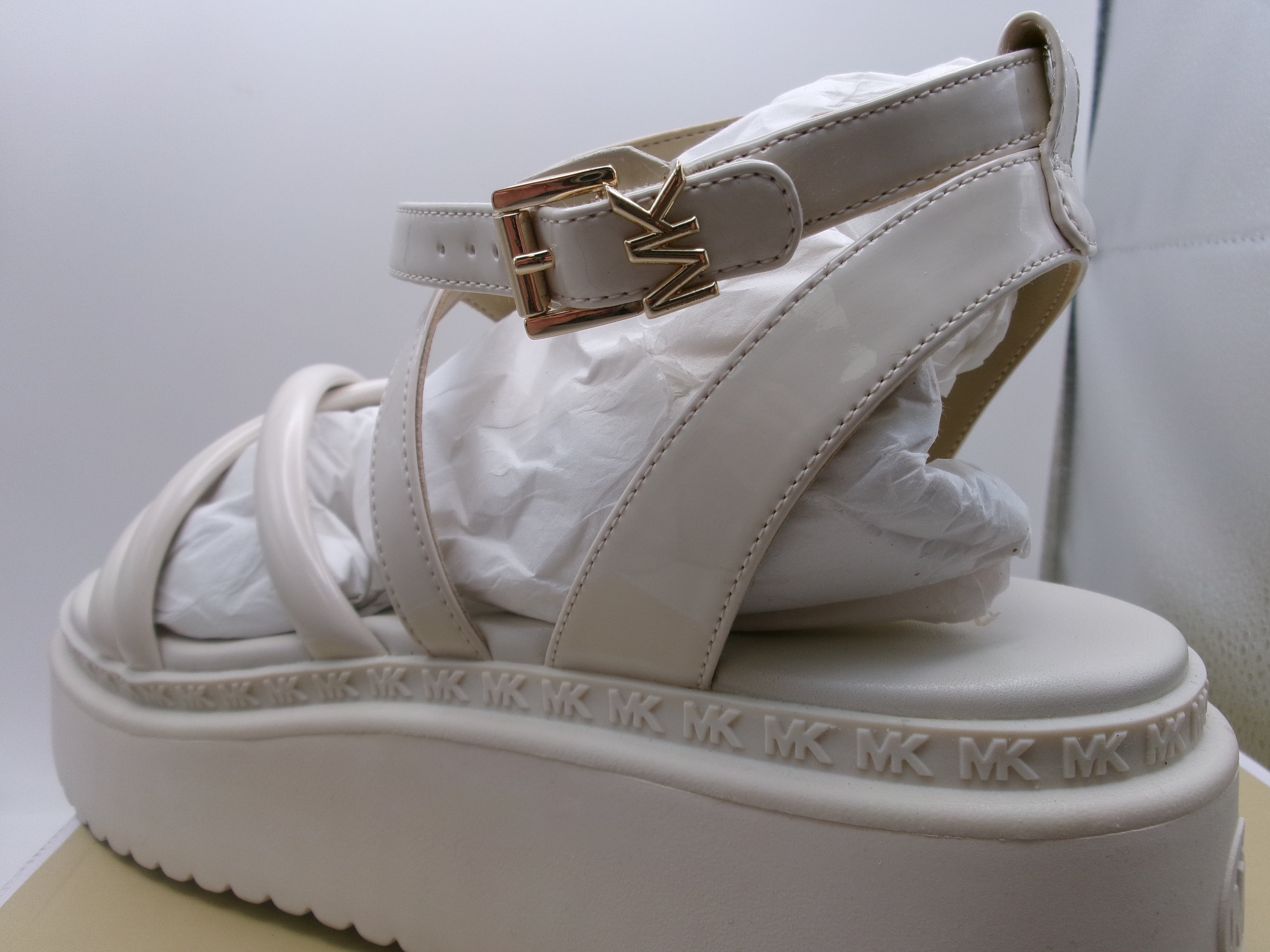 Michael Kors ISSI Flatform Light Cream