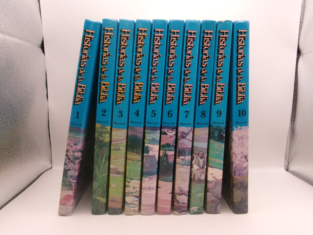 SPANISH Bible Story 10 vol set Arthur Maxwell Las Bellas Historia de la Biblia