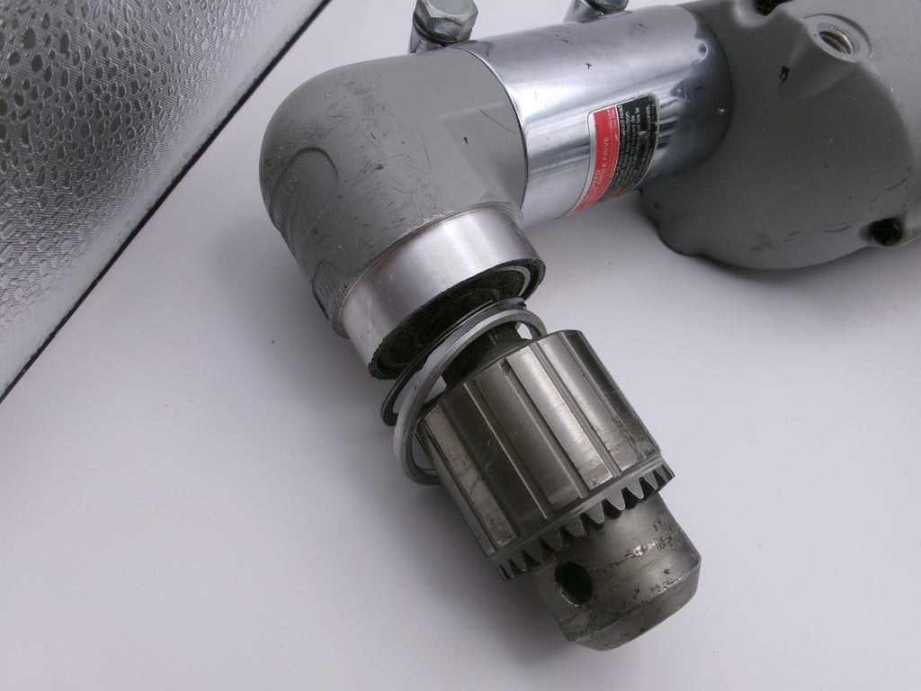 Milwaukee 1107-1 Drill 120V 500RPM 1/2" D-Handle Keyed Right Angle PARTS/AS IS