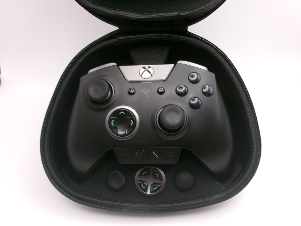 Razer - Wolverine Ultimate Officially Licensed Xbox One Wired Gaming Controller For PC, Xbox One, Xbox Series X & S - Black WITH CASE