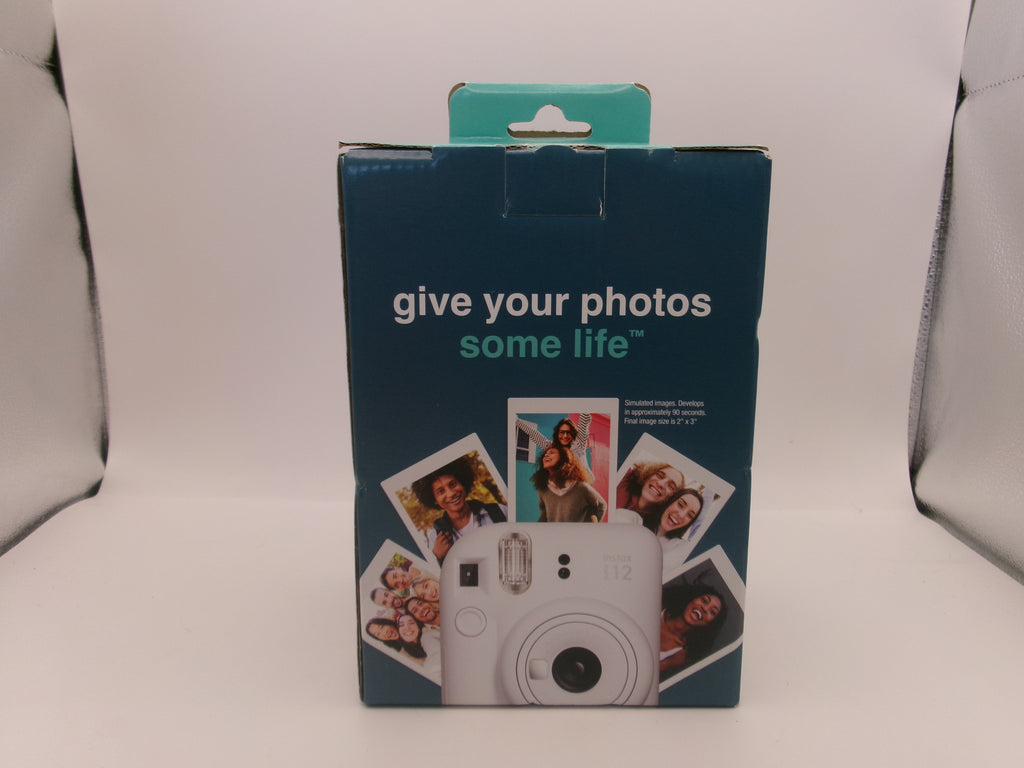 Fujifilm Instax Mini 12 Instant Film Camera | Clay White