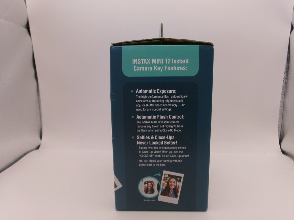 Fujifilm Instax Mini 12 Instant Film Camera | Clay White