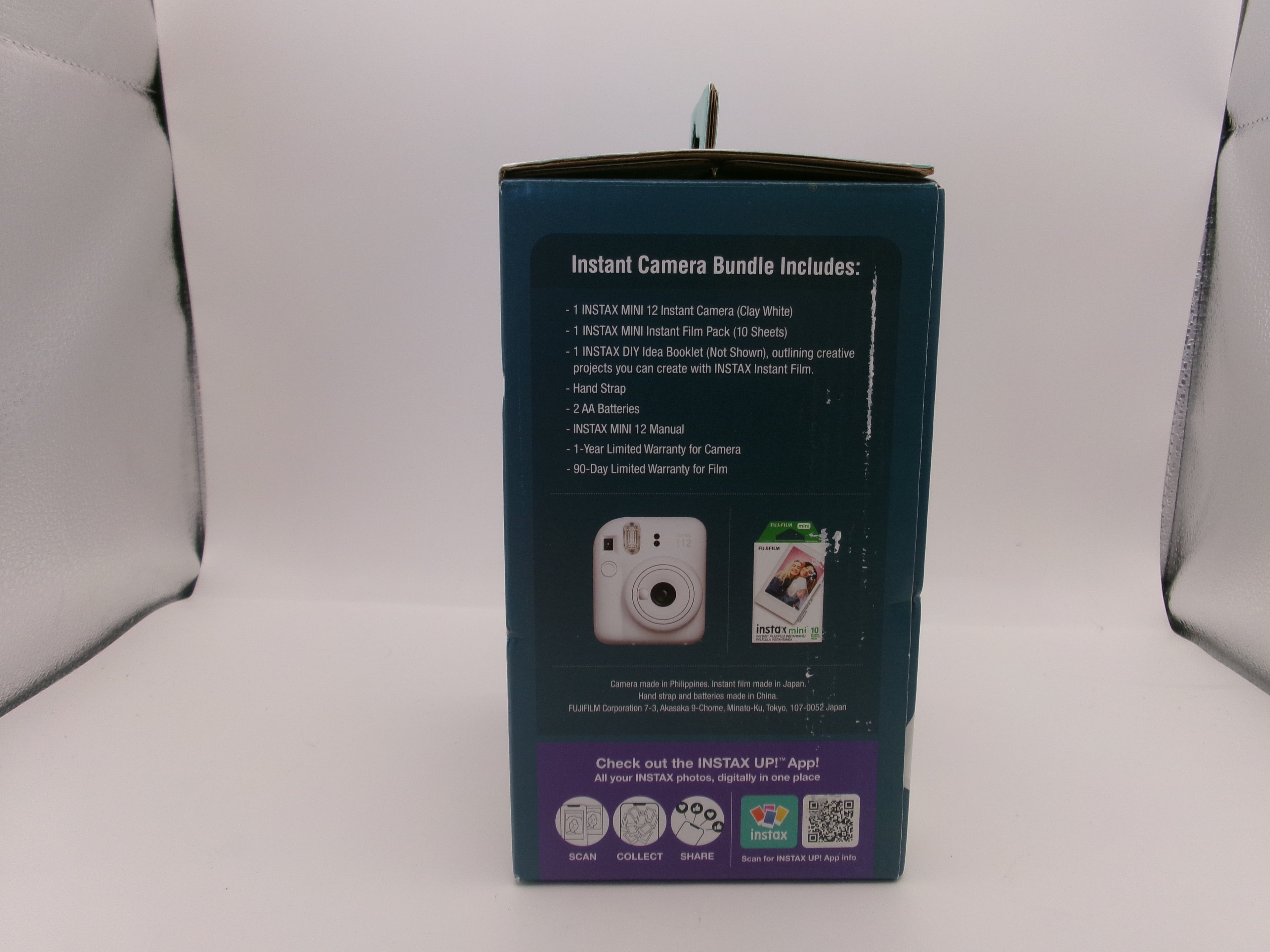 Fujifilm Instax Mini 12 Instant Film Camera | Clay White