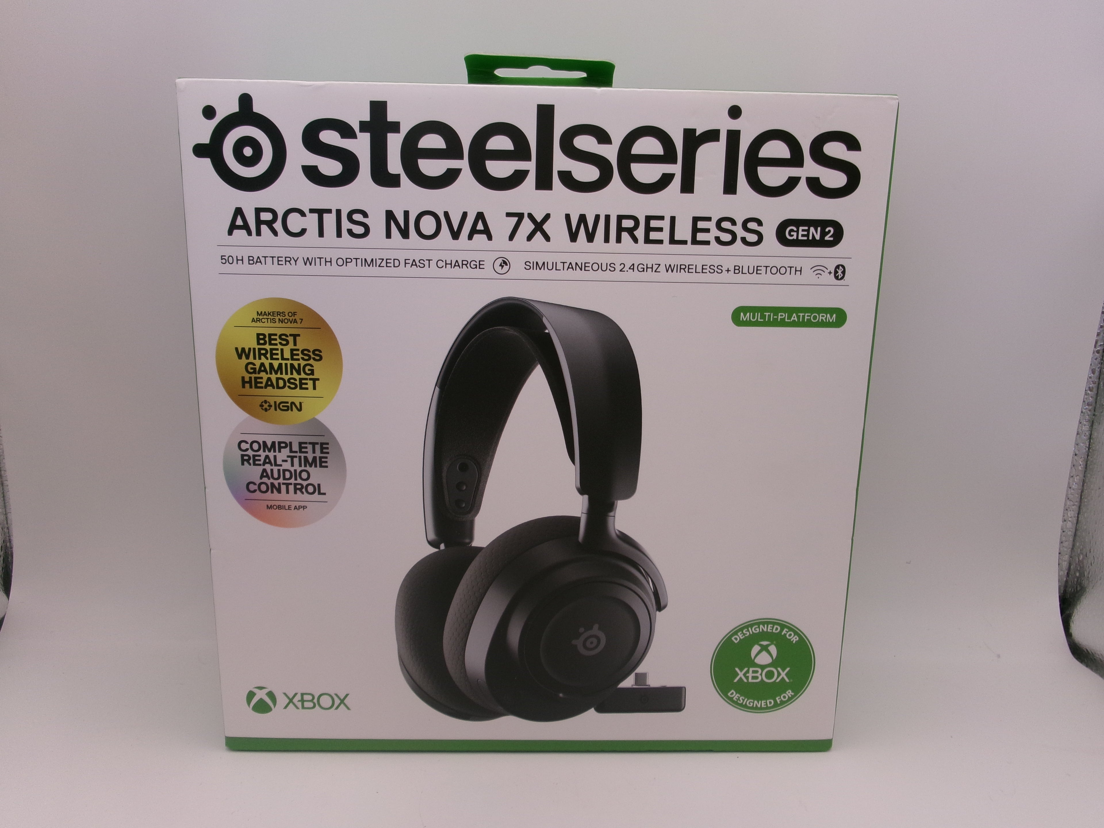 SteelSeries Arctis Nova 7 Gen 2 Wireless Headset Black