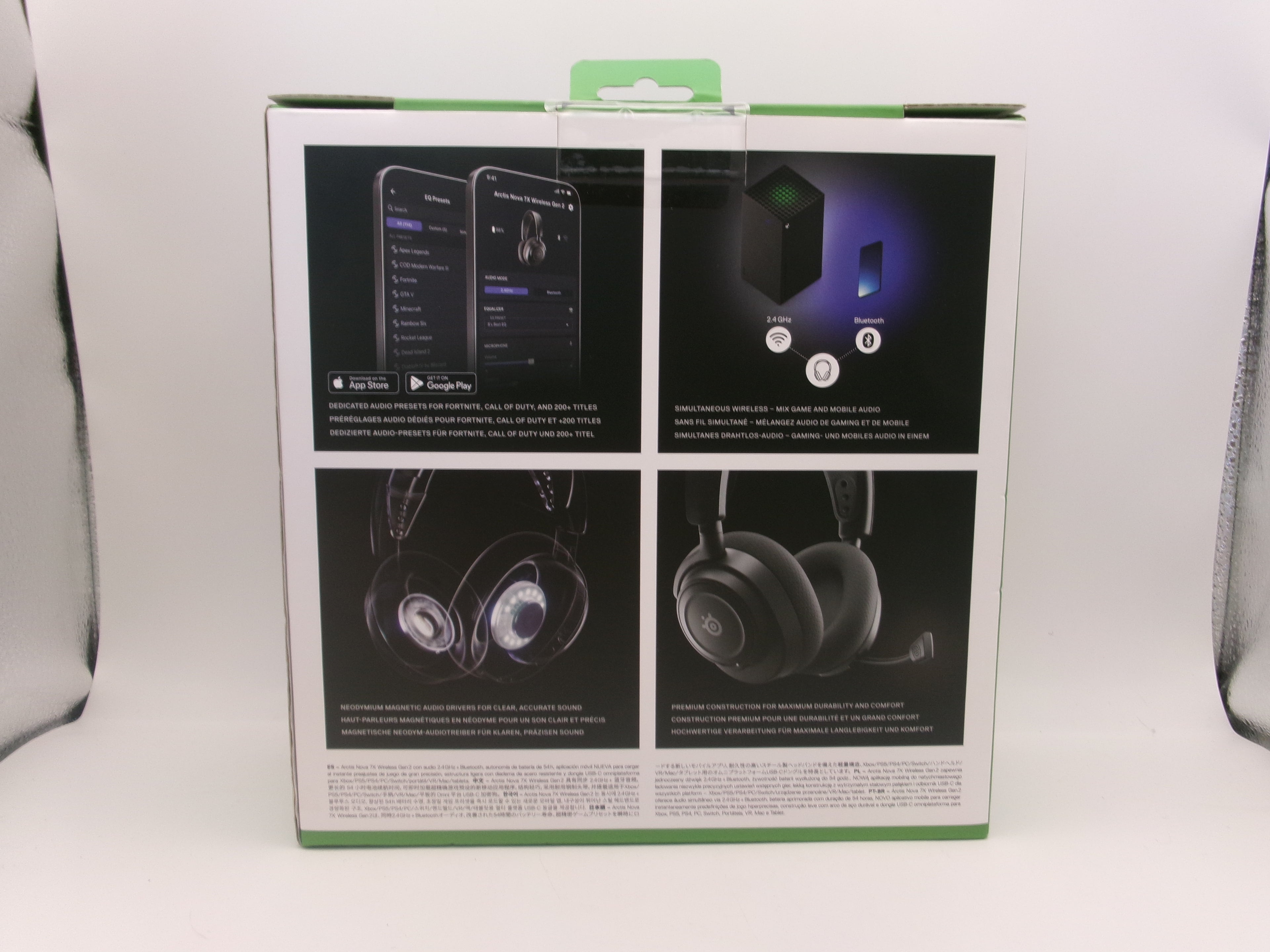 SteelSeries Arctis Nova 7 Gen 2 Wireless Headset Black