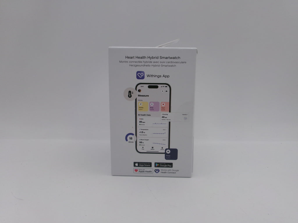 WITHINGS SCANWATCH 2 BLACK 42MM model 4-All-Int) (NISB) BRAND NEW FACTORY SEALED