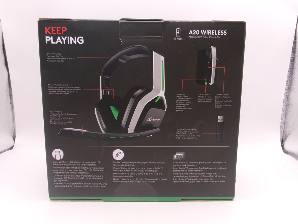 Astro Gaming A20 Gen 2 Wireless Headset Xbox Series X|S One PC Mac Green NEW