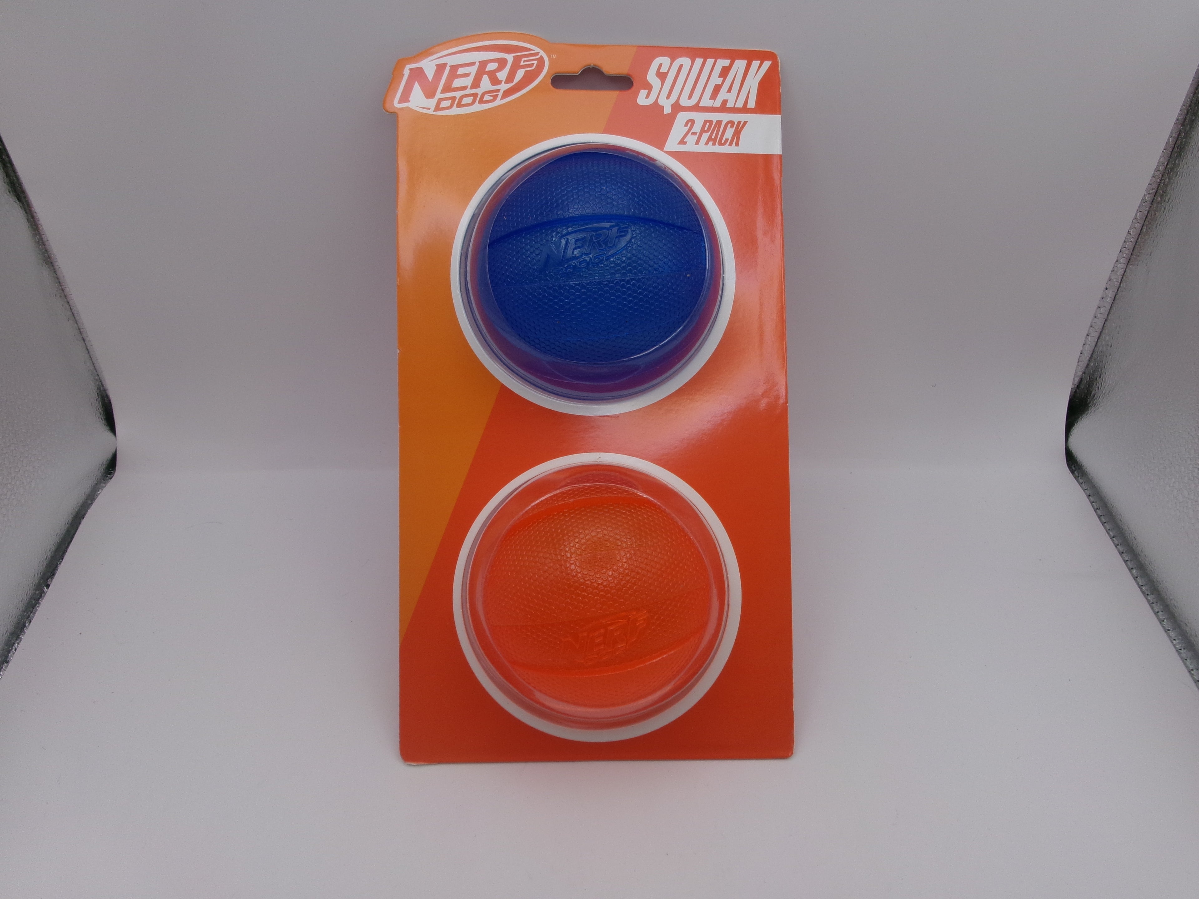 Nerf Dog Squeak Balls x2 pack