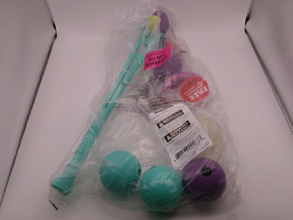 Chew King by Mammoth Ball Launcher Dog Chew Toy, Blue, 2.5-in
