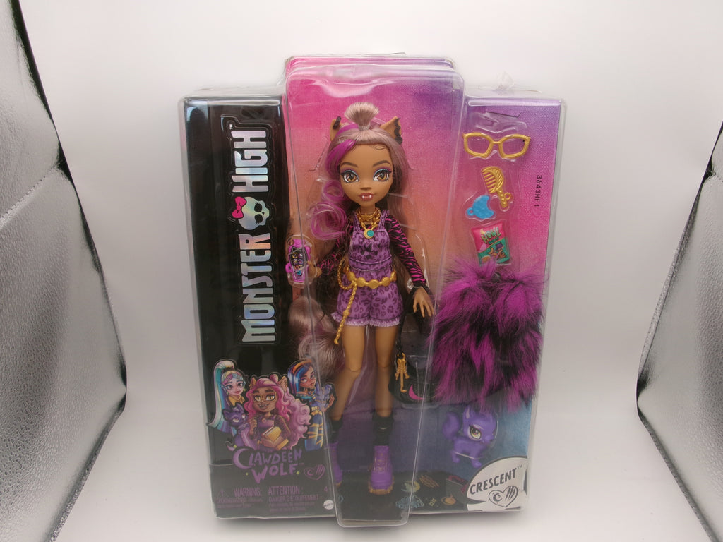 Monster High Clawdeen Wolf Fashion Doll Purple