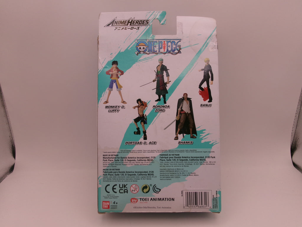 One Piece Anime Heroes Monkey D. Luffy Action Figure