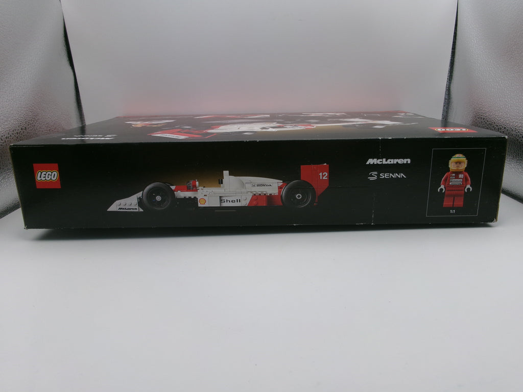 LEGO Icons McLaren MP4/4 Ayrton Senna Formula Car F1 Set 10330 693pcs