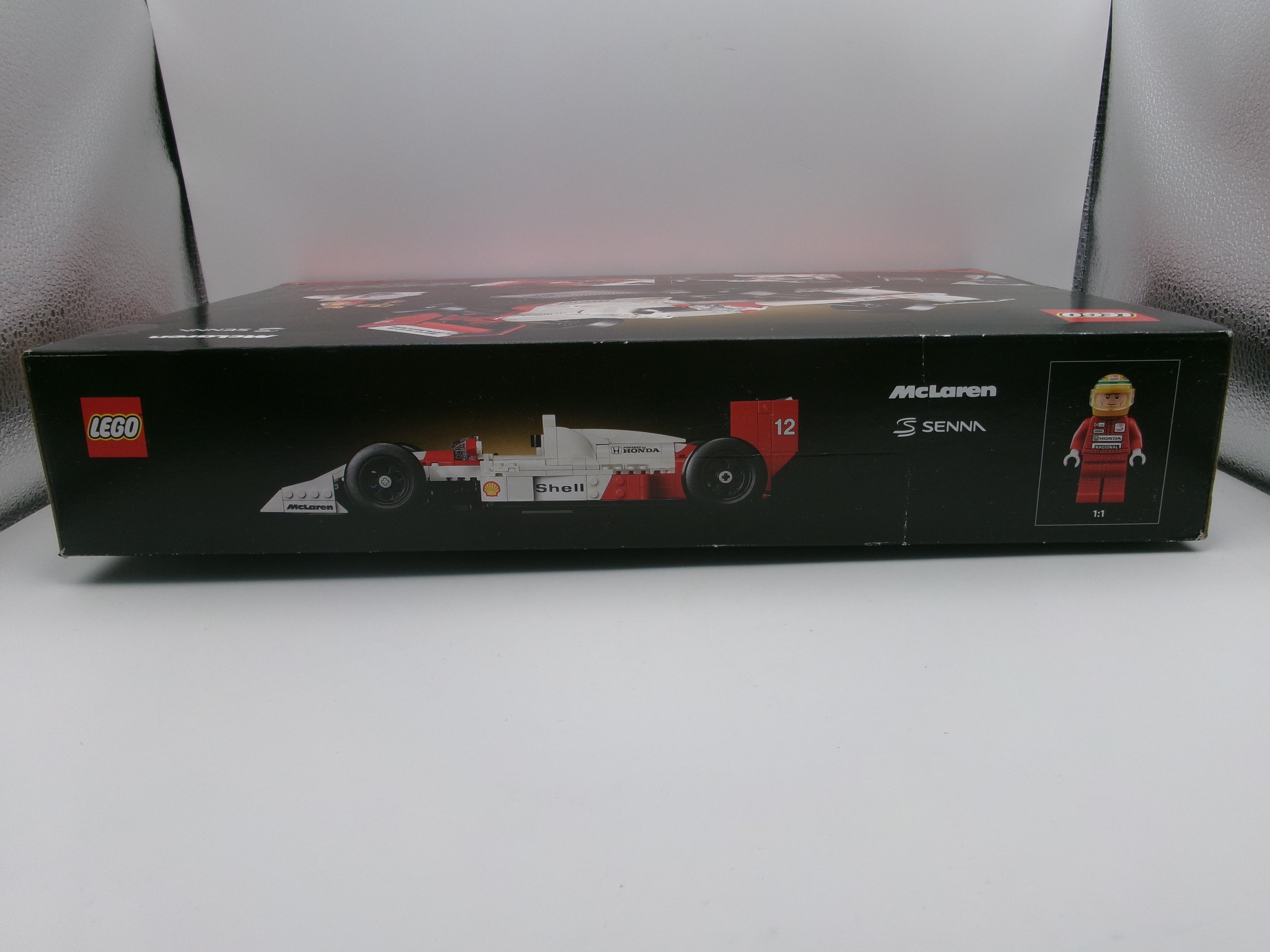 LEGO Icons McLaren MP4/4 Ayrton Senna Formula Car F1 Set 10330 693pcs