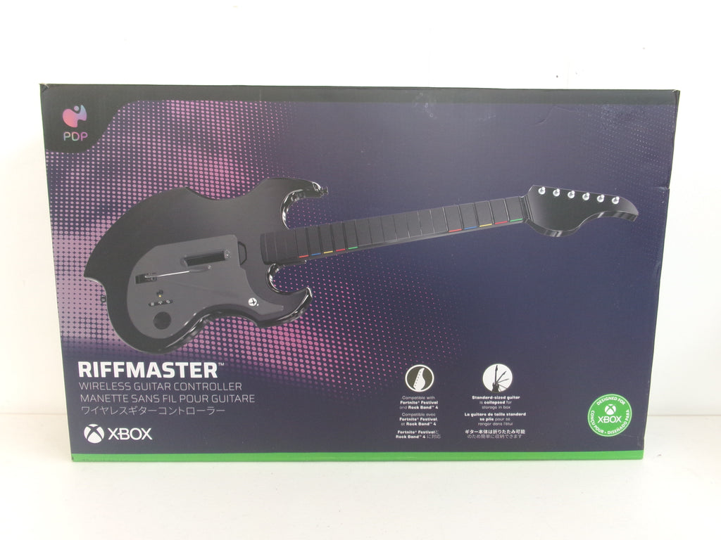 Xbox 049-034-BK PDP Riffmaster Wireless Guitar Controller