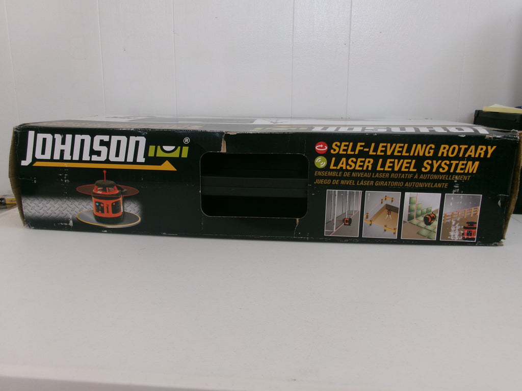 Johnson Level 40-6517 Rotary Laser Self Leveling Level Kit