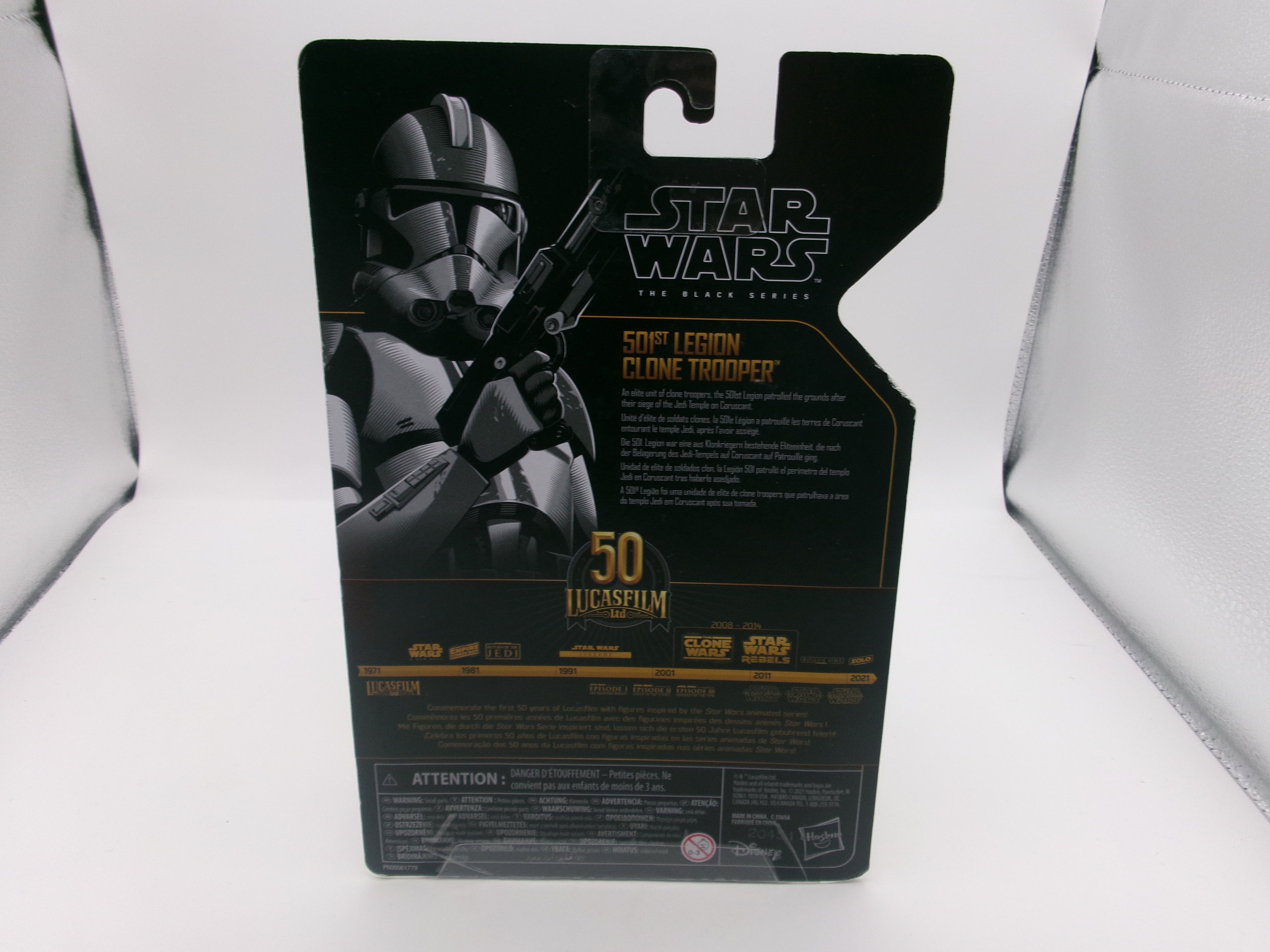 Star Wars The Black Series 501st Legion Clone Trooper Archive Action Figure