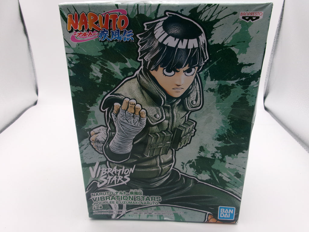 Banpresto Naruto Shippuden Vibration Stars Figure Statue Toy Rock Lee