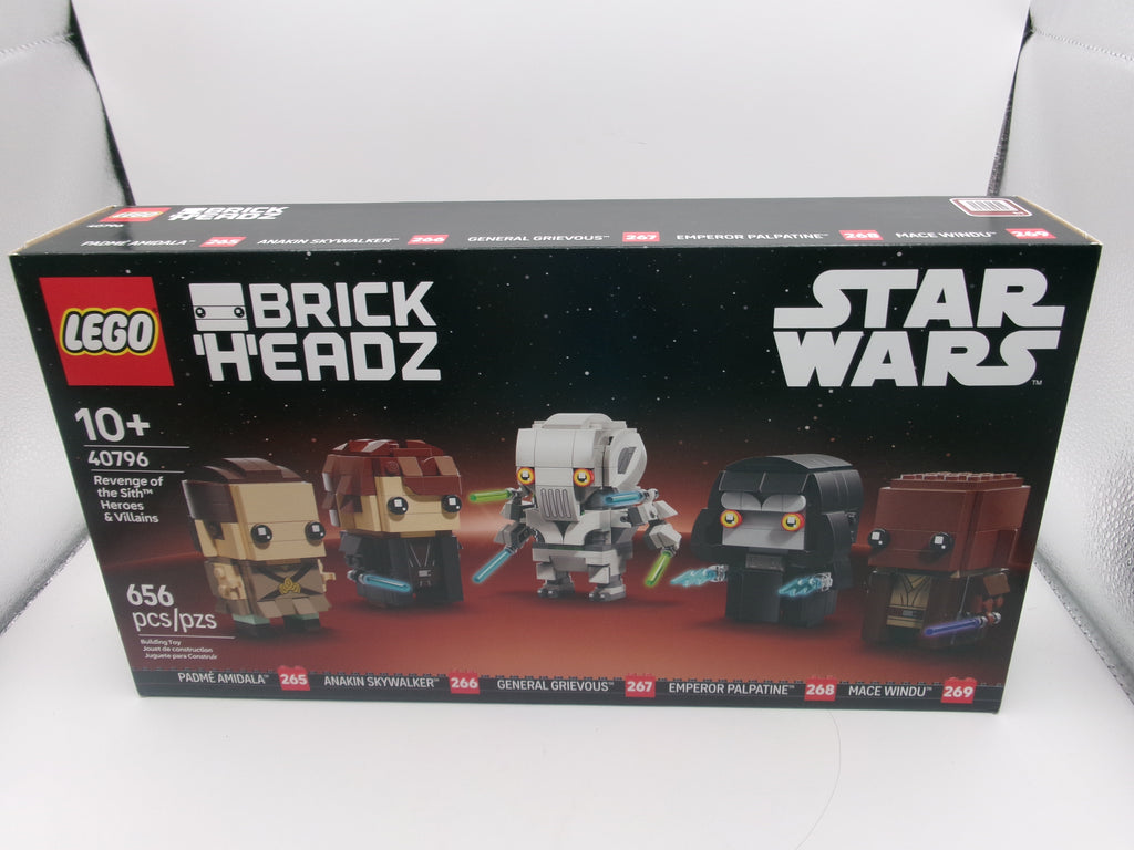 LEGO Star Wars BrickHeadz Revenge of The Sith Heroes & Villains 40796