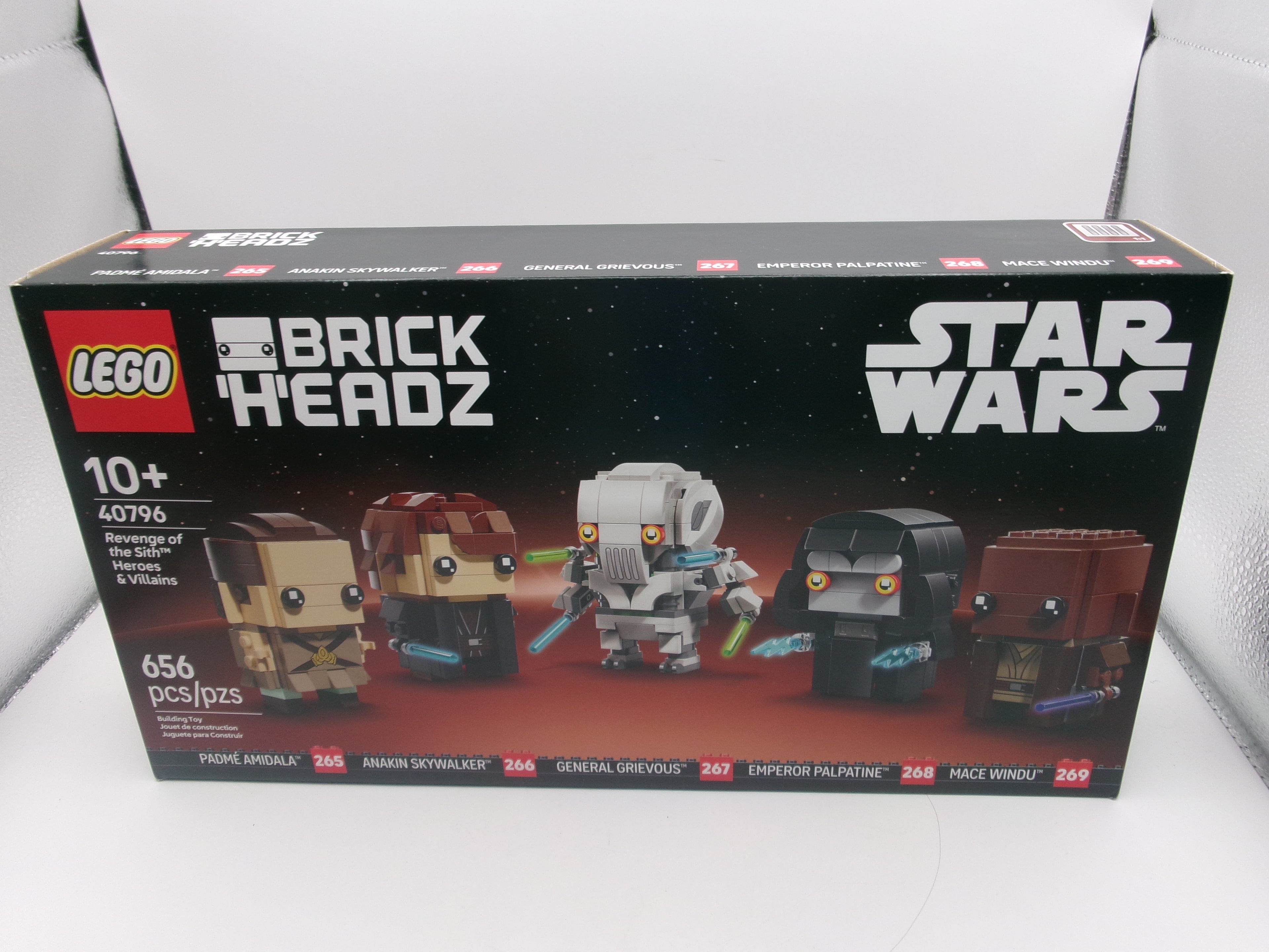 LEGO Star Wars BrickHeadz Revenge of The Sith Heroes & Villains 40796
