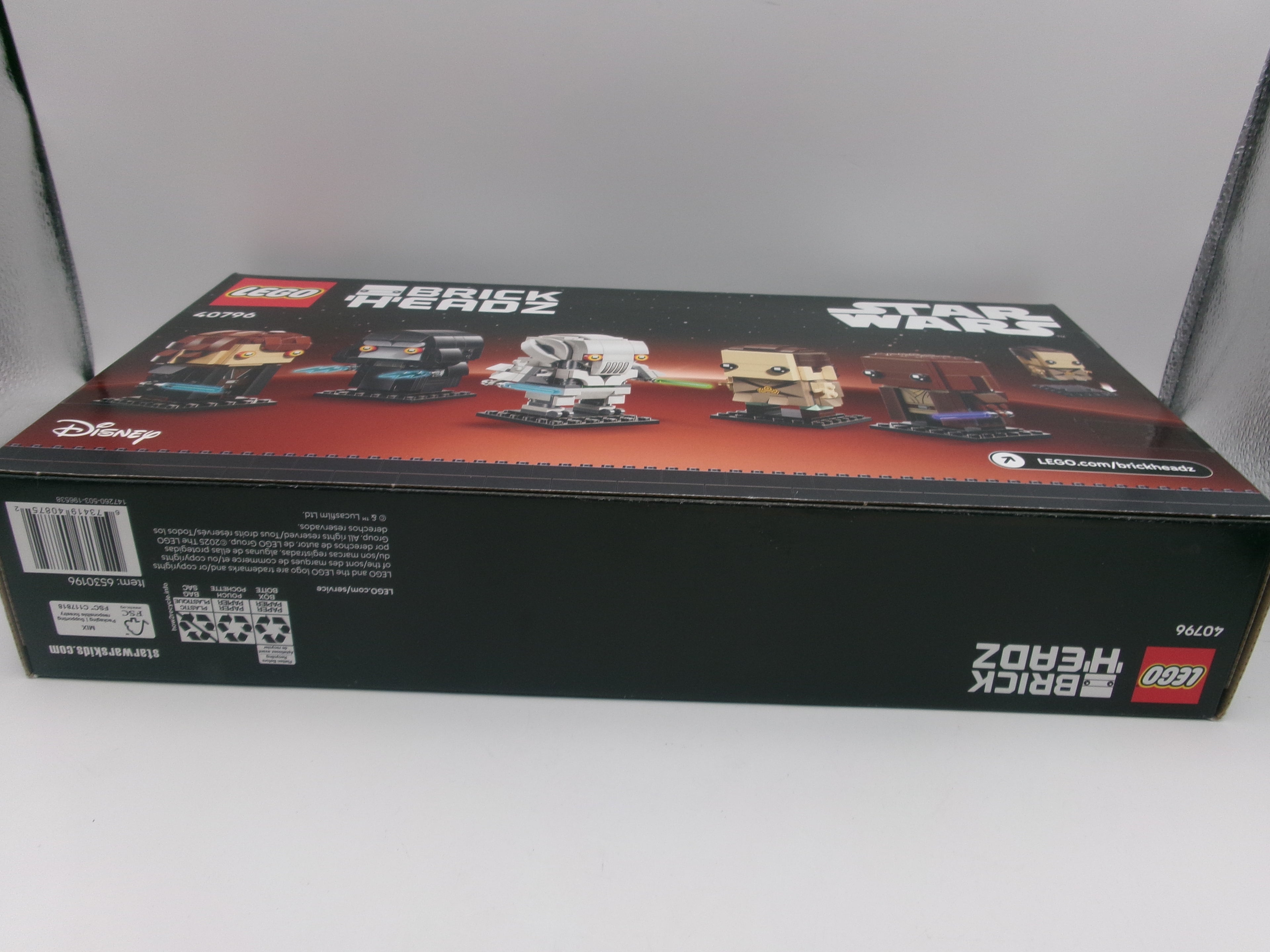 LEGO Star Wars BrickHeadz Revenge of The Sith Heroes & Villains 40796