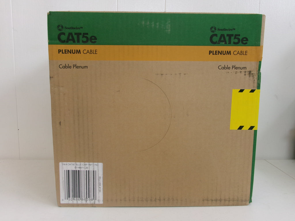 Southwire 500 ft. Tan 24/4 CAT5e CMR-CMX Indoor/Outdoor Data Cable