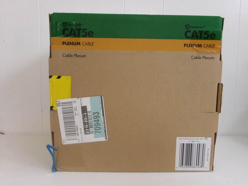 Southwire 500 ft. Tan 24/4 CAT5e CMR-CMX Indoor/Outdoor Data Cable