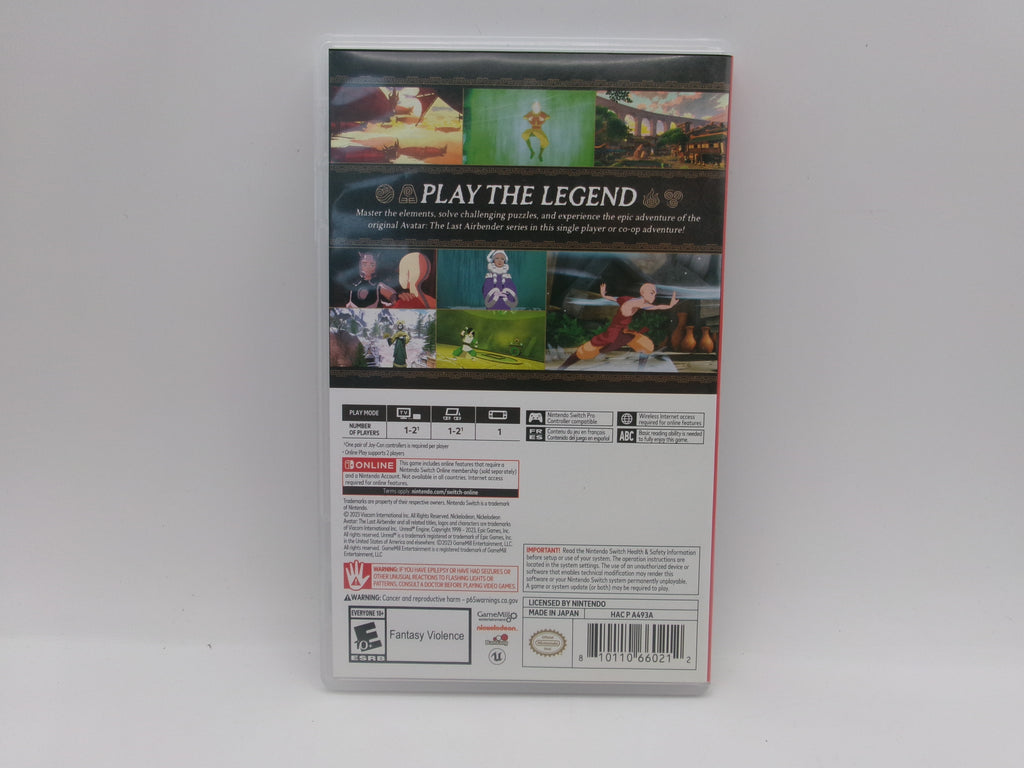 Avatar The Last Airbender: Quest for Balance - Nintendo Switch