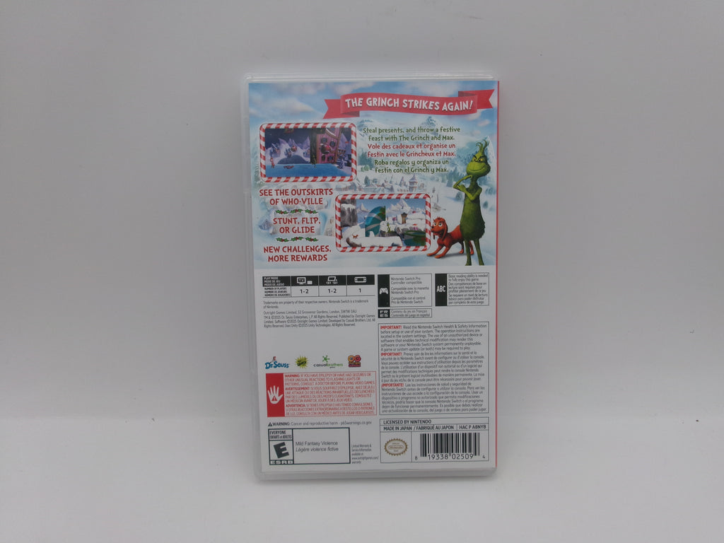 The Grinch Christmas Adventures Merry & Mischievous - Nintendo Switch
