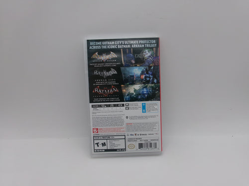 Batman: Arkham Trilogy - Nintendo Switch In Box Case
